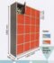 Locker 20 Pintu Kozure KL-20