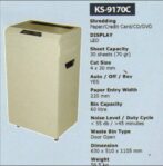 Mesin Penghancur Kertas Kozure KS 9170 C