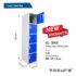 Lemari Locker 5 Pintu Lebar Kozure KL-5WX